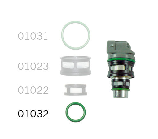 O-ring Inferior Para Inyector TBI 700 Multec, GM Cavalier, Chevy