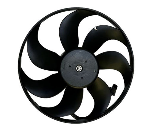 Motoventilador Carfan para Radiador con Aspas Jetta A4 99-07, Clasico 08-16, 1J0959455F